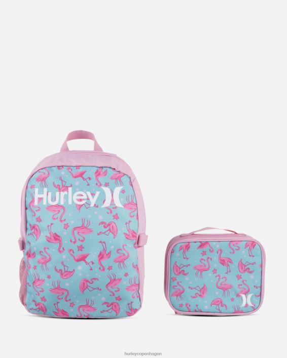 enestående rygsæk frokostsæt børn aurora grøn tilbehør Hurley D404N623