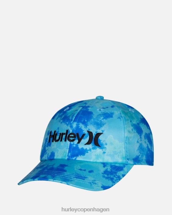 trykt kasket børn blåt blik tilbehør Hurley D404N622