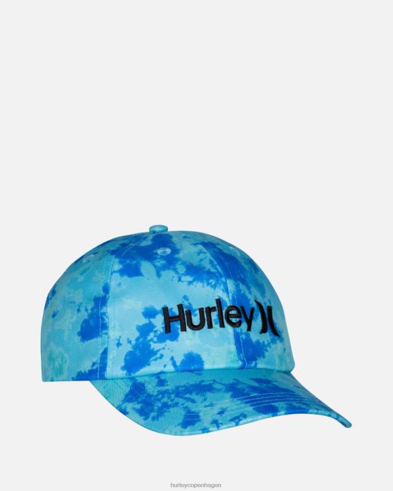 trykt kasket børn blåt blik tilbehør Hurley D404N622