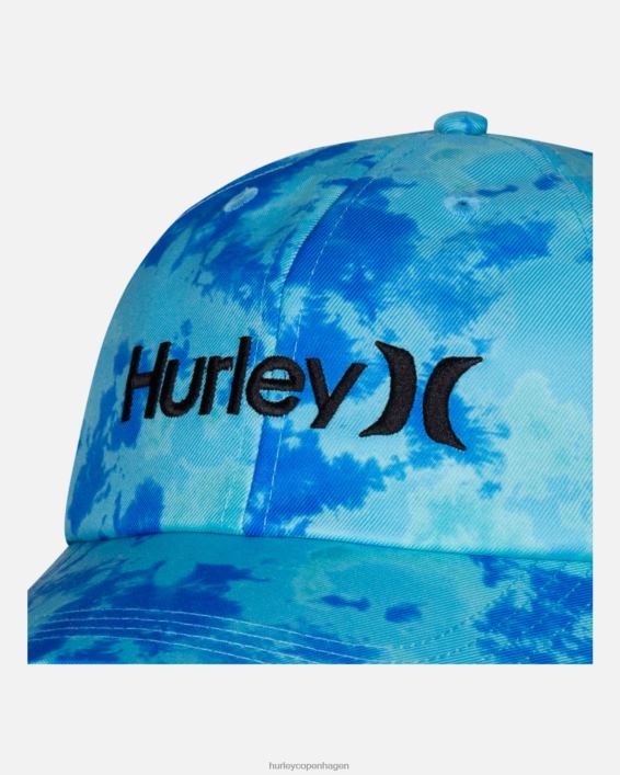 trykt kasket børn blåt blik tilbehør Hurley D404N622