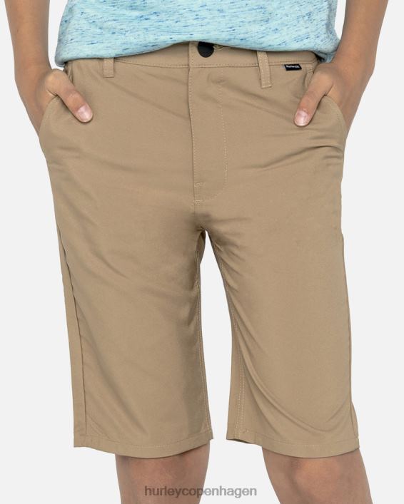 h2o-dri chino walkshort børn kaki tøj Hurley D404N606