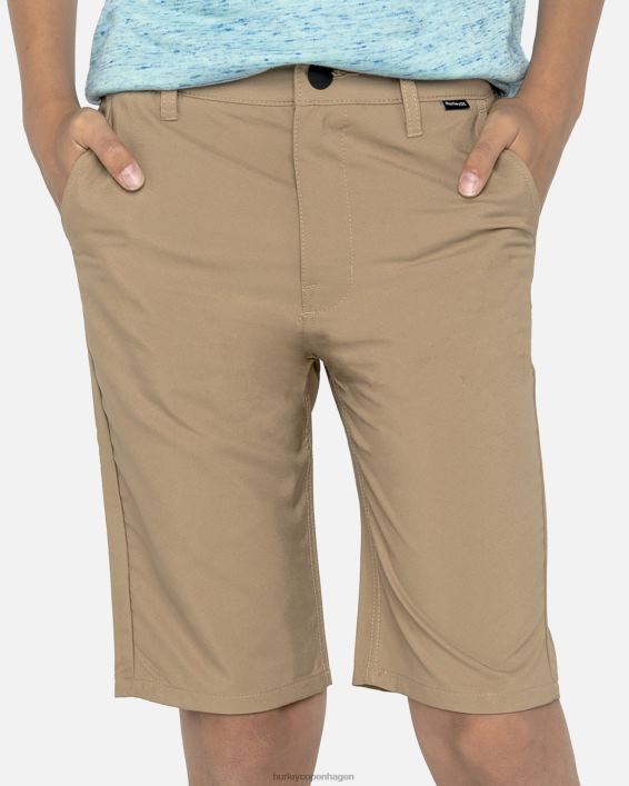 h2o-dri chino walkshort børn kaki tøj Hurley D404N606