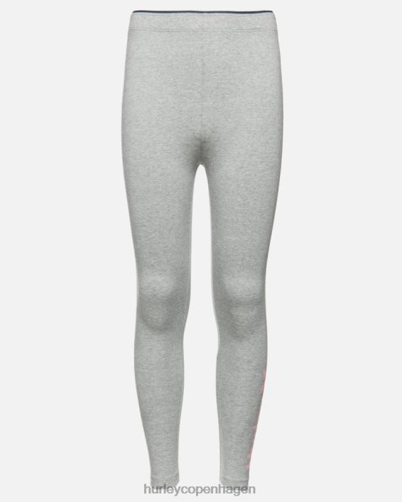 leggings med skjult linning børn dk grå lyng tøj Hurley D404N618