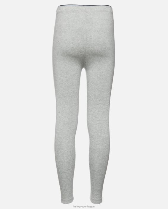 leggings med skjult linning børn dk grå lyng tøj Hurley D404N618