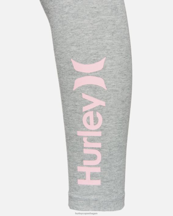 leggings med skjult linning børn dk grå lyng tøj Hurley D404N618