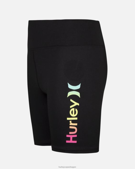 strand aktive cykelshorts børn sort tøj Hurley D404N617