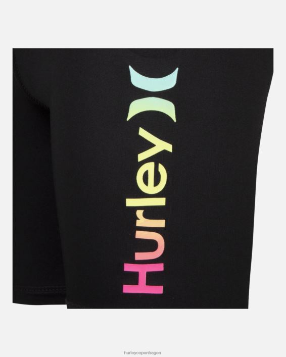 strand aktive cykelshorts børn sort tøj Hurley D404N617
