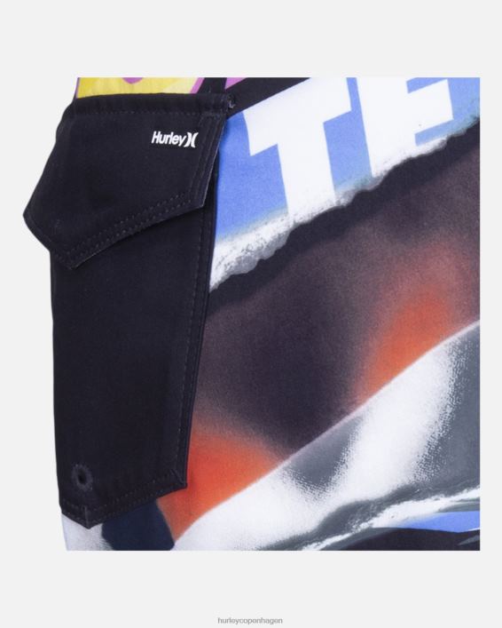 x nascar phantom boardshort børn sort tøj Hurley D404N611