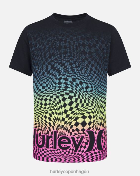 ternet t-shirt børn sort tøj Hurley D404N608
