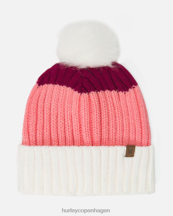 juni pom hue Kvinder lyserødt skum tilbehør Hurley D404N601