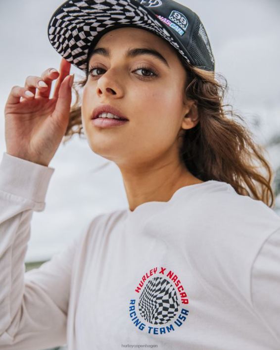 nascar skum trucker hat Kvinder sort tilbehør Hurley D404N512