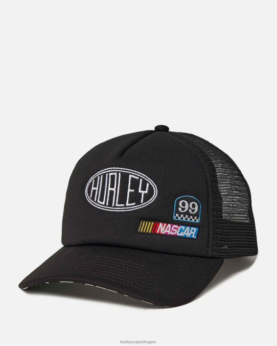 nascar skum trucker hat Kvinder sort tilbehør Hurley D404N512