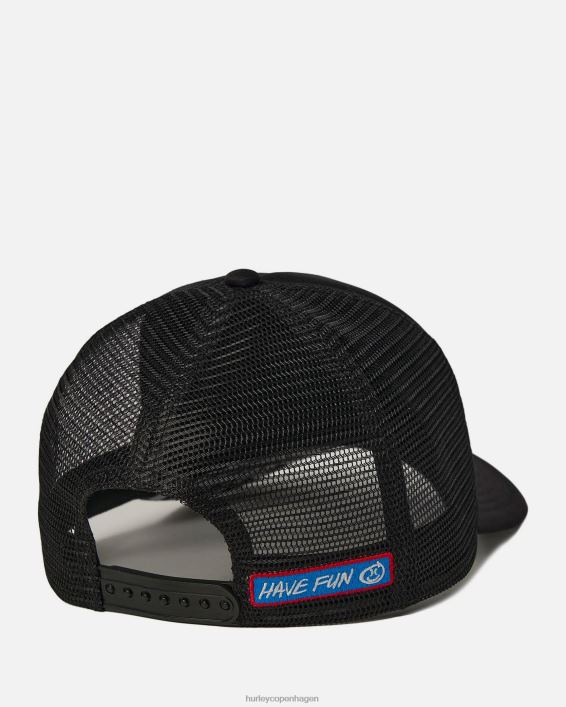 nascar skum trucker hat Kvinder sort tilbehør Hurley D404N512