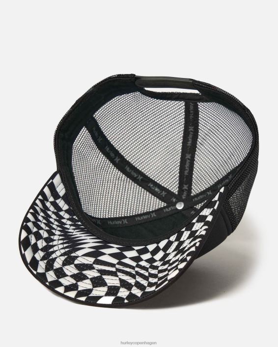 nascar skum trucker hat Kvinder sort tilbehør Hurley D404N512