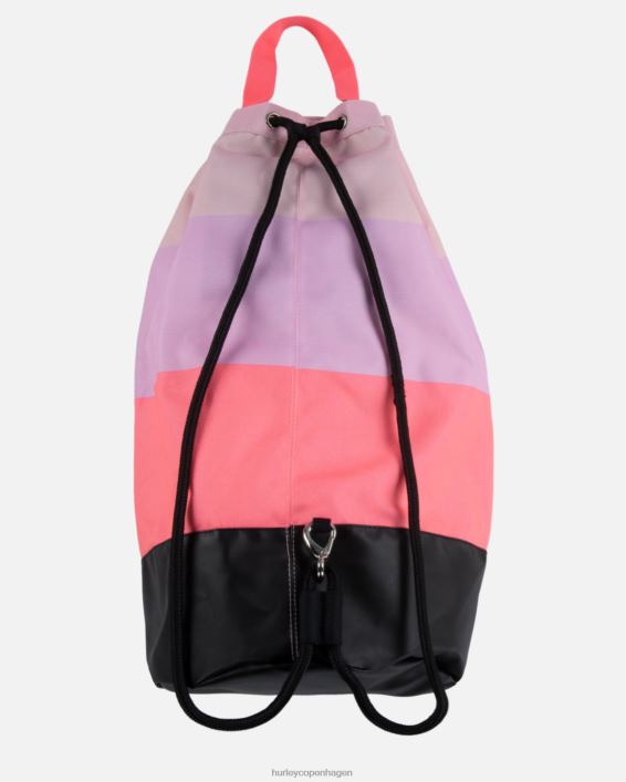 strandtaske med snoretræk Kvinder hyper pink tilbehør Hurley D404N605