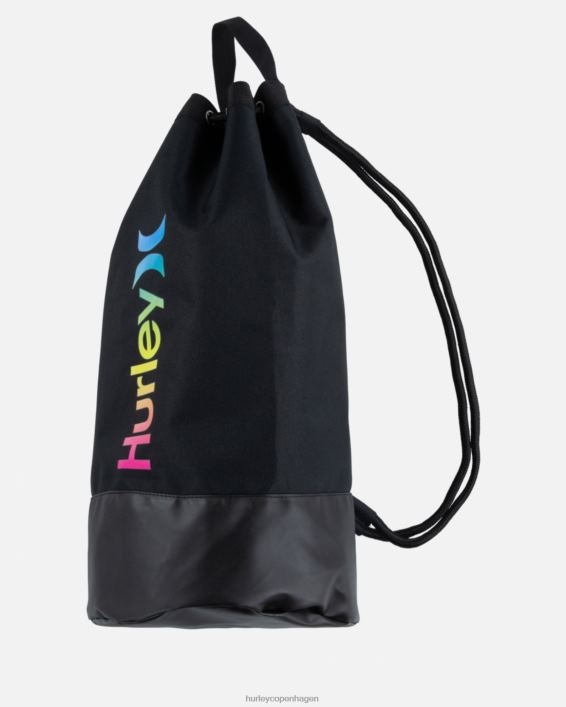 strandtaske med snoretræk Kvinder sort tilbehør Hurley D404N604