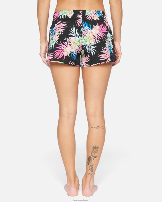 hana aquas 2,5\" boardshort Kvinder sort tøj Hurley D404N481