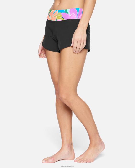 isla 2,5\" soft waist boardshort Kvinder sort tøj Hurley D404N485