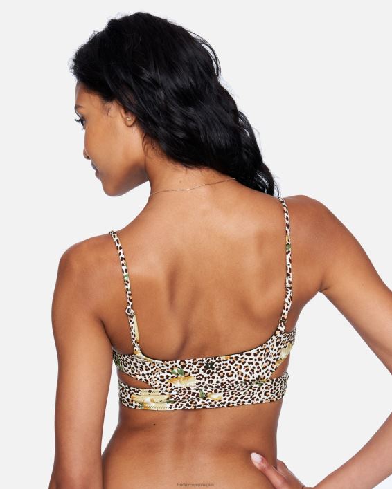 jungle kat bikini bralette Kvinder tøj Hurley D404N526