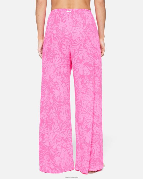 jungle walk side slidsbukser Kvinder pink punch tøj Hurley D404N471