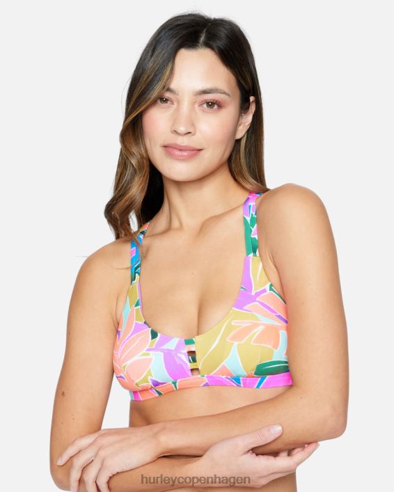 max isla scoop top Kvinder violet tøj Hurley D404N478