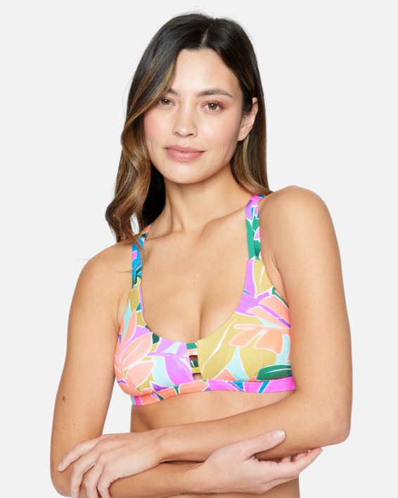 max isla scoop top Kvinder violet tøj Hurley D404N478