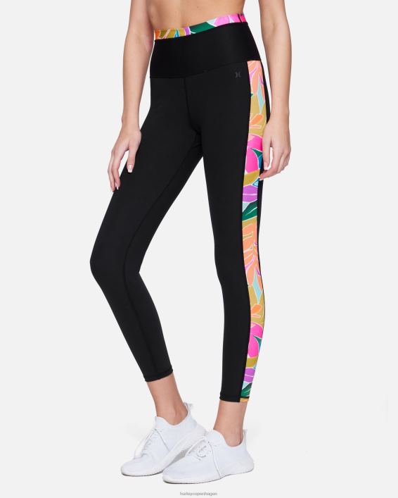 max isla surf legging Kvinder sort tøj Hurley D404N495