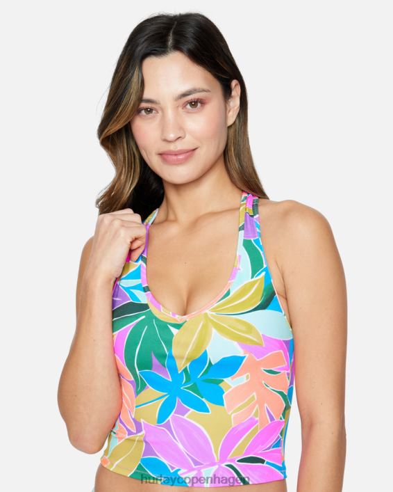 max isla tankini Kvinder violet tøj Hurley D404N491
