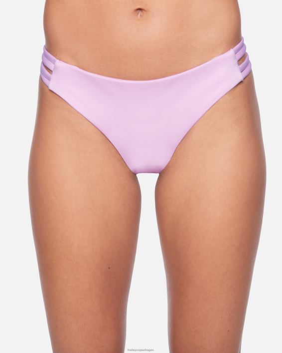 max solid moderat bikiniunderdel Kvinder blåregn tøj Hurley D404N537