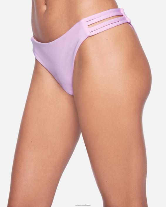 max solid moderat bikiniunderdel Kvinder blåregn tøj Hurley D404N537