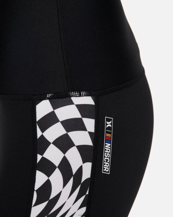 nascar farveblokeret surflegging Kvinder sort hvid tøj Hurley D404N498