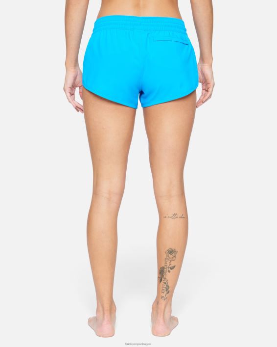 phantom solid 2,5\" boardshort Kvinder blåt beat tøj Hurley D404N492