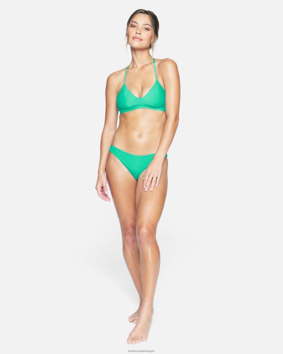 solid vendbar moderat bund Kvinder jungle jade/lilla tøj Hurley D404N528