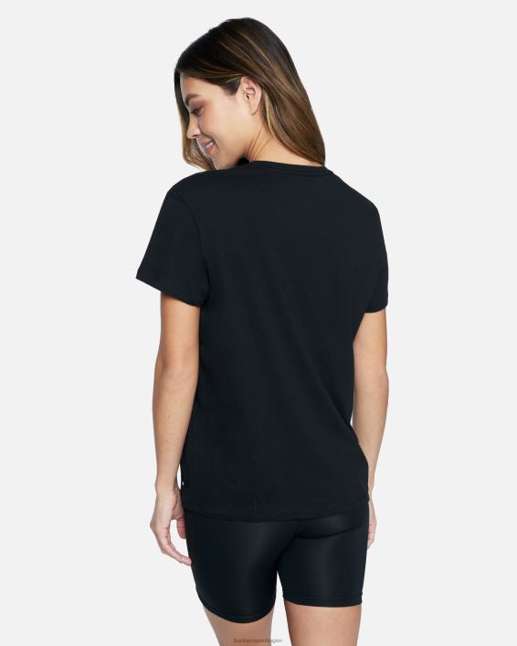 funk afslappet kæreste t-shirt Kvinder kaviar tøj Hurley D404N563