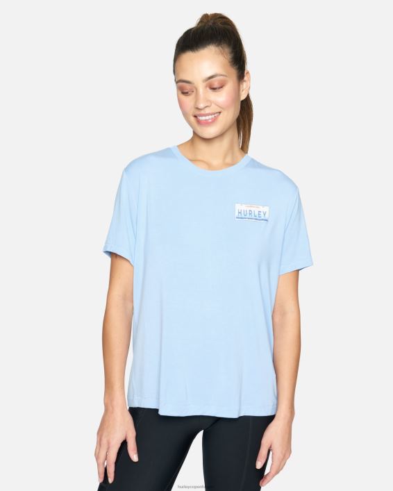 golden state kæreste t-shirt Kvinder bayou tøj Hurley D404N517