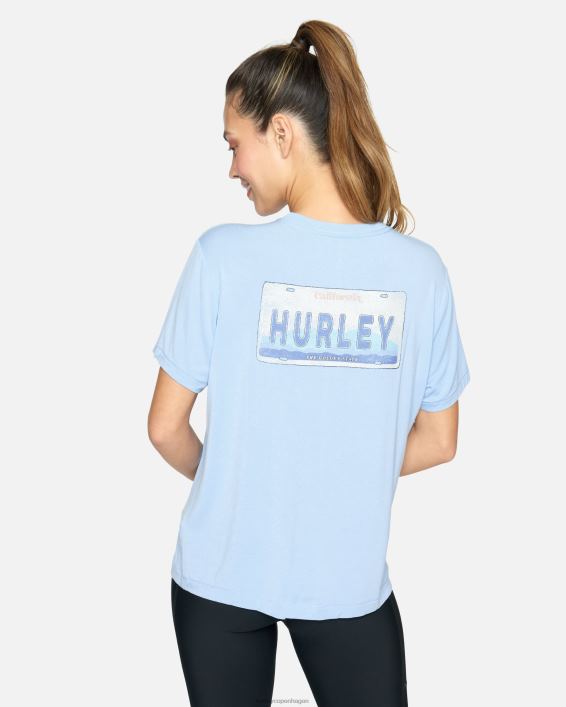 golden state kæreste t-shirt Kvinder bayou tøj Hurley D404N517