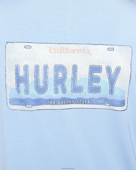 golden state kæreste t-shirt Kvinder bayou tøj Hurley D404N517
