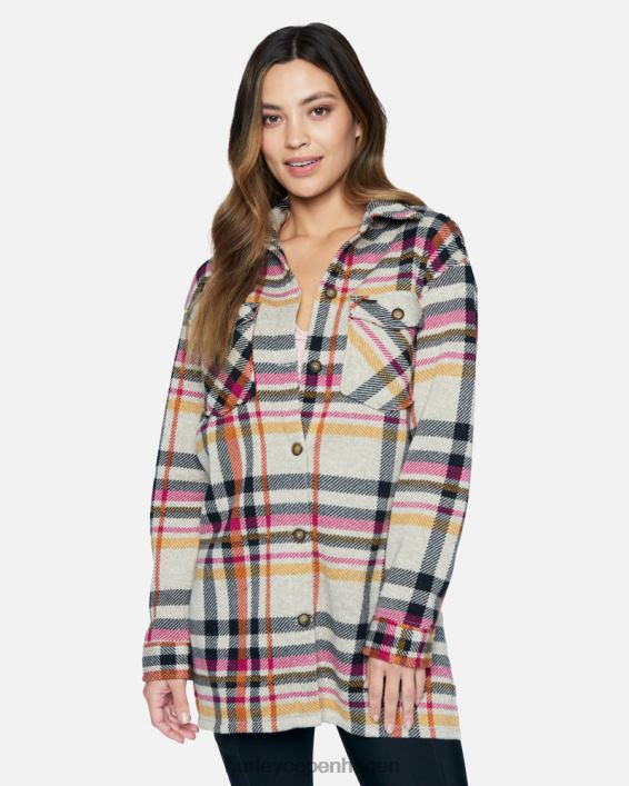 hygge sig Kvinder multi plaid tøj Hurley D404N510