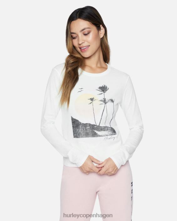 laguna perfect crew langærmet Kvinder skumfidus tøj Hurley D404N552