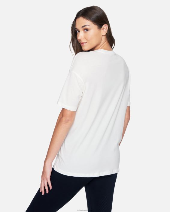 nadya oversized t-shirt Kvinder skumfidus tøj Hurley D404N561