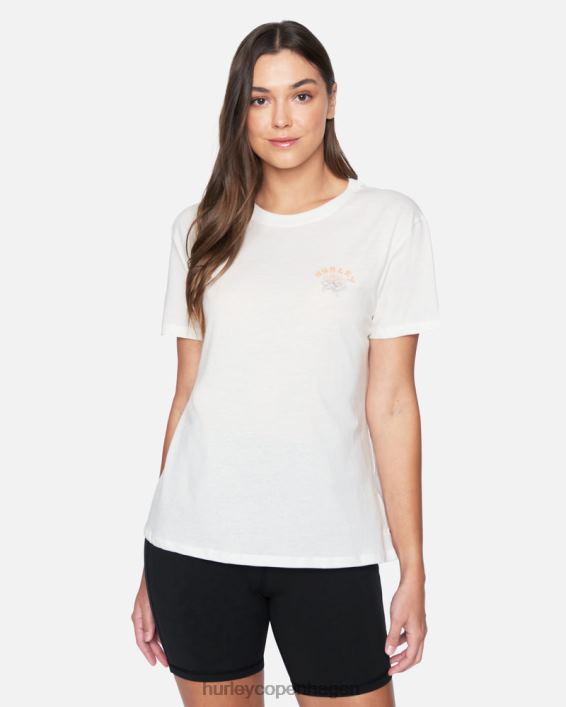 sophia vasket afslappet kæreste-t-shirt Kvinder skumfidus tøj Hurley D404N504