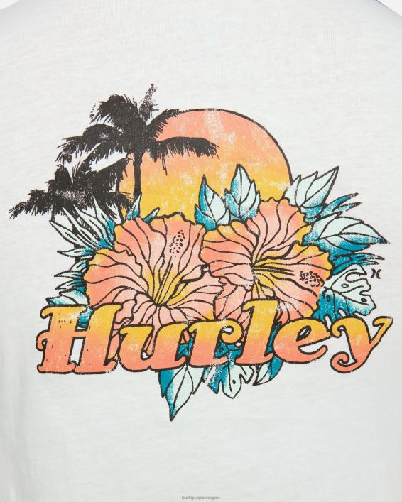 violet perfect crew langærmet t-shirt Kvinder skumfidus tøj Hurley D404N558