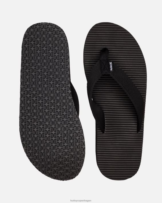 enestående sandal Mænd sort sko Hurley D404N87