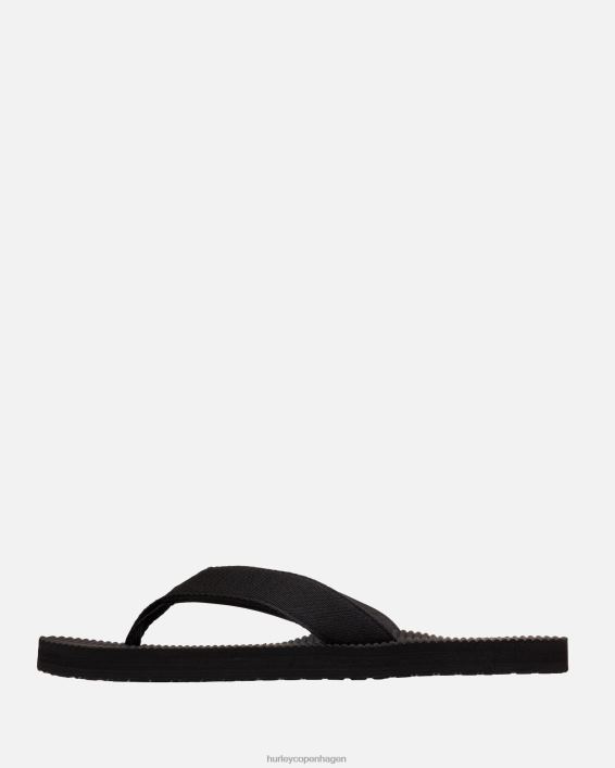 enestående sandal Mænd sort sko Hurley D404N87