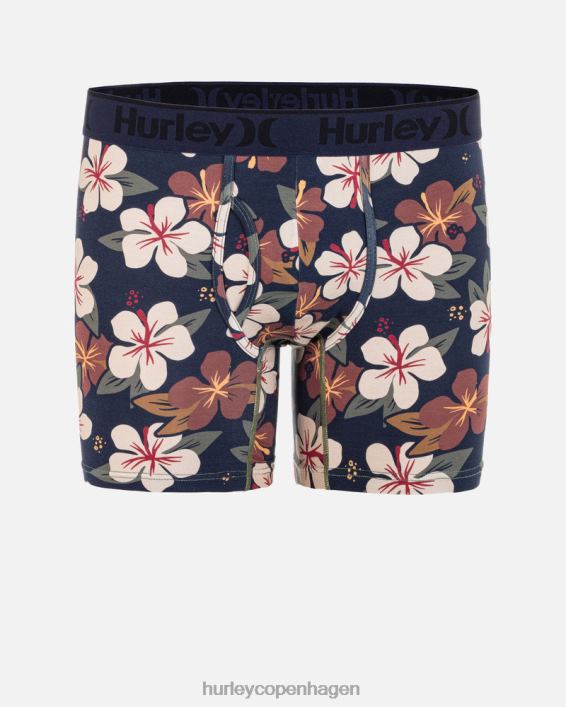 supersoft printet boxer 1pk Mænd obsidian tilbehør Hurley D404N454