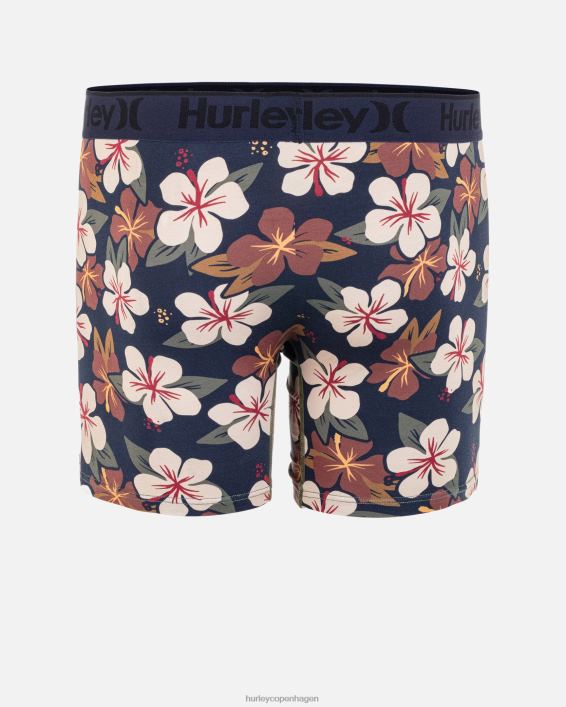 supersoft printet boxer 1pk Mænd obsidian tilbehør Hurley D404N454