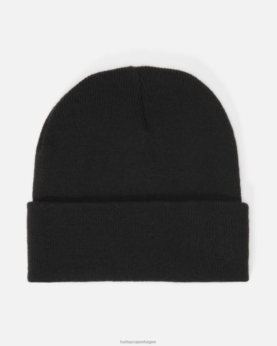 havets beanie Mænd sort 2 tilbehør Hurley D404N427