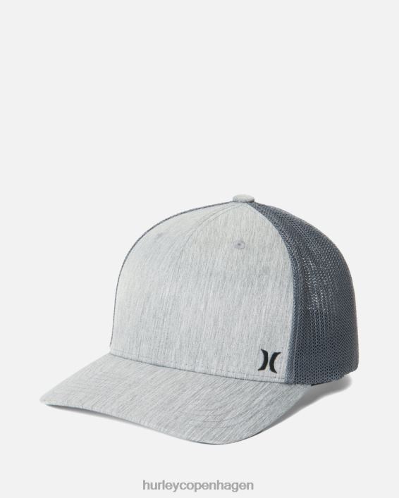 mini ikon mesh hat Mænd grå lyng tilbehør Hurley D404N418