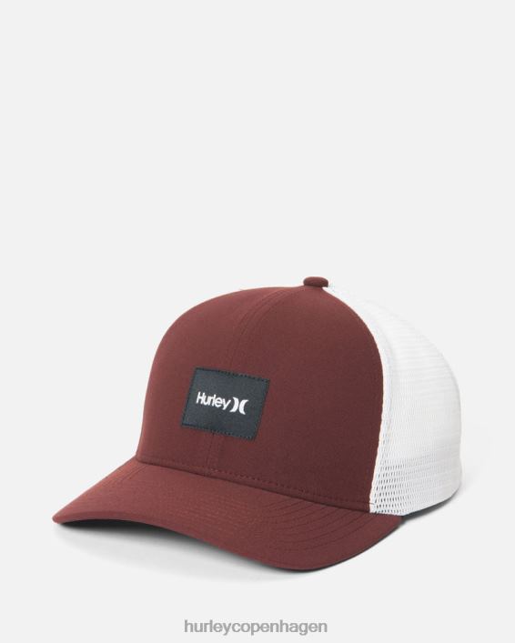 warner trucker hat Mænd bordeaux/hvid tilbehør Hurley D404N126