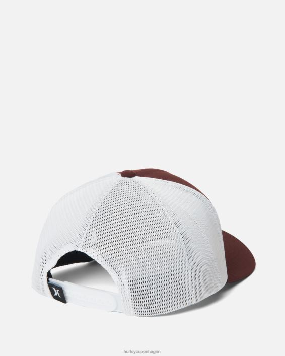 warner trucker hat Mænd bordeaux/hvid tilbehør Hurley D404N126
